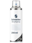 Akrilfesték spray, 200 ml, SCHNEIDER "Paint-It 030", átlátszó matt bevonat (TSC030BM)