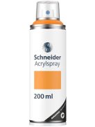 Akrilfesték spray, 200 ml, SCHNEIDER "Paint-It 030", narancssárga (TSC030NS)