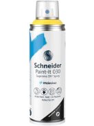 Akrilfesték spray, 200 ml, SCHNEIDER "Paint-It 030", sárga (TSC030S)