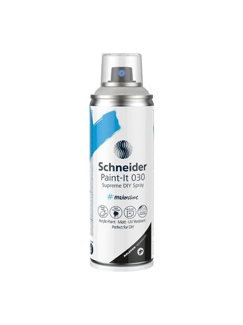 Akrilfesték spray, 200 ml, SCHNEIDER "Paint-It 030", univerzális alapozó (TSC030UA)