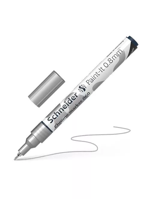 Króm marker, 0,8 mm, SCHNEIDER "Paint-It 060" (TSC060KR)