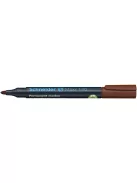 Alkoholos marker, 1-3 mm, kúpos, SCHNEIDER "Maxx 130", barna (TSC130B)