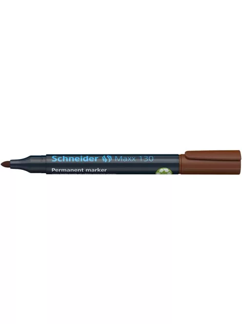 Alkoholos marker, 1-3 mm, kúpos, SCHNEIDER "Maxx 130", barna (TSC130B)