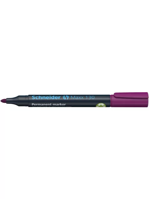 Alkoholos marker, 1-3 mm, kúpos, SCHNEIDER "Maxx 130", lila (TSC130L)