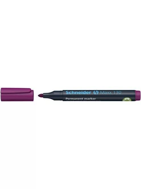 Alkoholos marker, 1-3 mm, kúpos, SCHNEIDER "Maxx 130", lila (TSC130L)