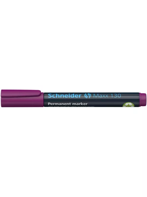Alkoholos marker, 1-3 mm, kúpos, SCHNEIDER "Maxx 130", lila (TSC130L)