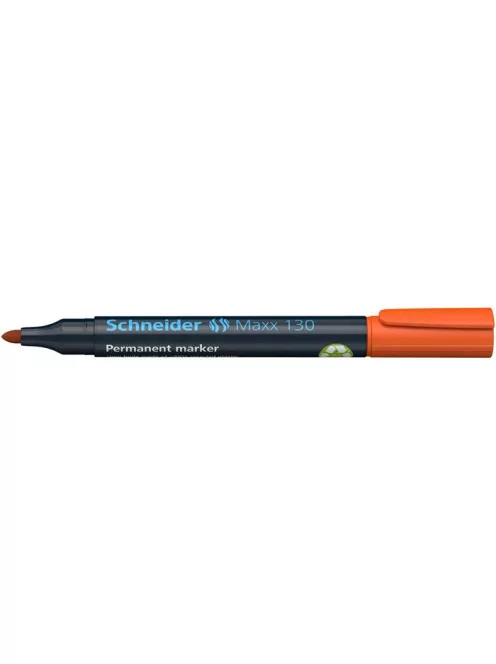 Alkoholos marker, 1-3 mm, kúpos, SCHNEIDER "Maxx 130", narancssárga (TSC130NS)