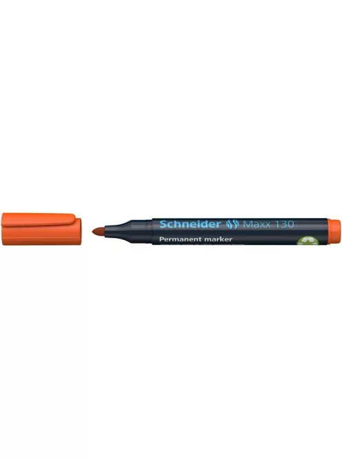 Alkoholos marker, 1-3 mm, kúpos, SCHNEIDER "Maxx 130", narancssárga (TSC130NS)