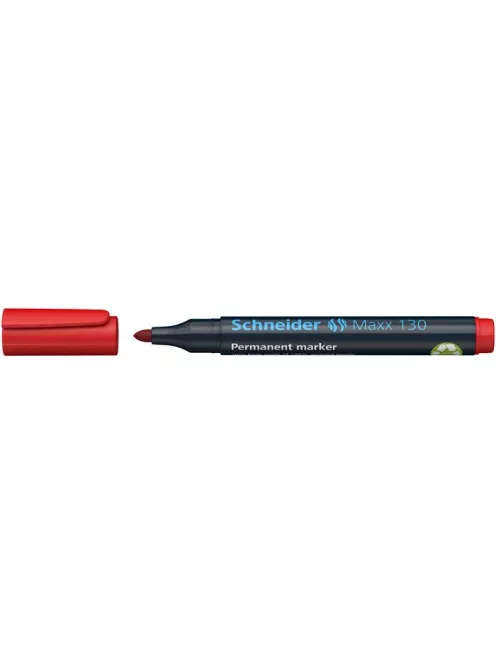 Alkoholos marker, 1-3 mm, kúpos, SCHNEIDER "Maxx 130", piros (TSC130P)