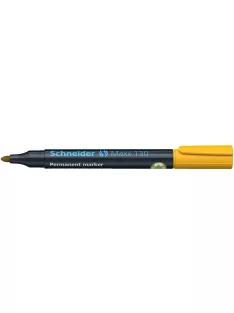   Alkoholos marker, 1-3 mm, kúpos, SCHNEIDER "Maxx 130", sárga (TSC130S)