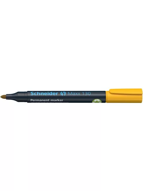 Alkoholos marker, 1-3 mm, kúpos, SCHNEIDER "Maxx 130", sárga (TSC130S)