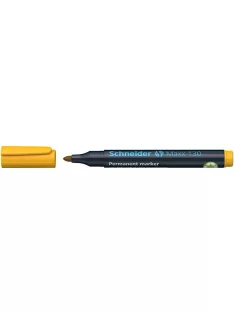   Alkoholos marker, 1-3 mm, kúpos, SCHNEIDER "Maxx 130", sárga (TSC130S)