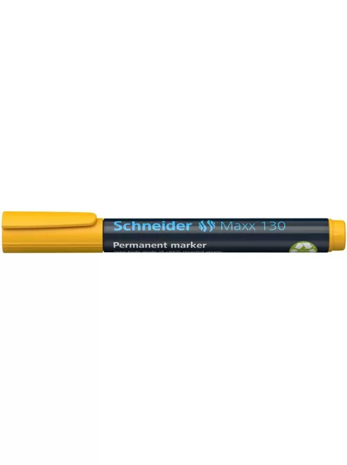 Alkoholos marker, 1-3 mm, kúpos, SCHNEIDER "Maxx 130", sárga (TSC130S)
