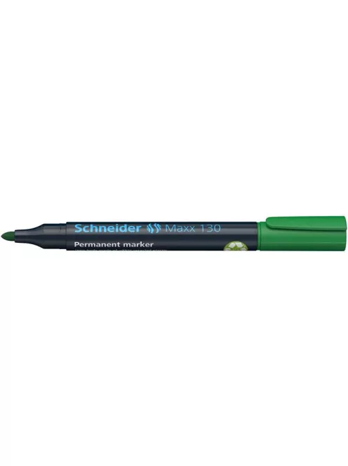 Alkoholos marker, 1-3 mm, kúpos, SCHNEIDER "Maxx 130", zöld (TSC130Z)