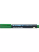 Alkoholos marker, 1-3 mm, kúpos, SCHNEIDER "Maxx 130", zöld (TSC130Z)