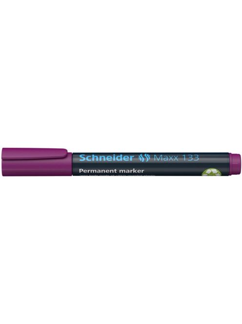 Alkoholos marker, 1-4 mm, vágott, SCHNEIDER "Maxx 133", barna (TSC133B)