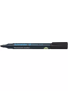   Alkoholos marker, 1-4 mm, vágott, SCHNEIDER "Maxx 133", fekete (TSC133FK)