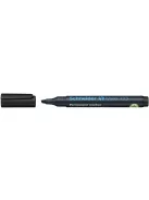 Alkoholos marker, 1-4 mm, vágott, SCHNEIDER "Maxx 133", fekete (TSC133FK)