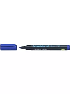   Alkoholos marker, 1-4 mm, vágott, SCHNEIDER "Maxx 133", kék (TSC133K)