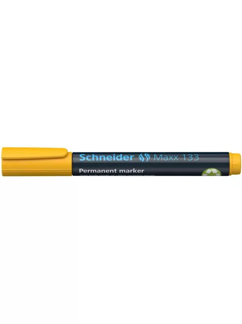 Alkoholos marker, 1-4 mm, vágott, SCHNEIDER "Maxx 133", narancssárga (TSC133NS)