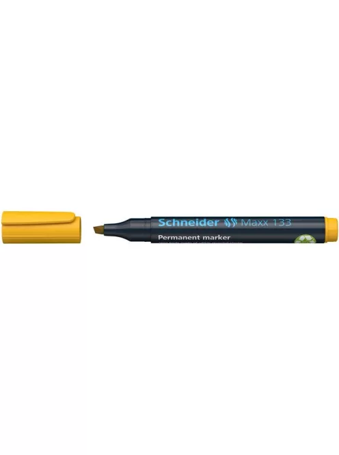 Alkoholos marker, 1-4 mm, vágott, SCHNEIDER "Maxx 133", narancssárga (TSC133NS)