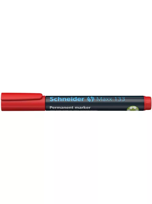 Alkoholos marker, 1-4 mm, vágott, SCHNEIDER "Maxx 133", piros (TSC133P)