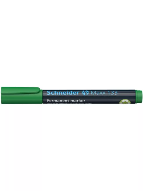 Alkoholos marker, 1-4 mm, vágott, SCHNEIDER "Maxx 133", zöld (TSC133Z)
