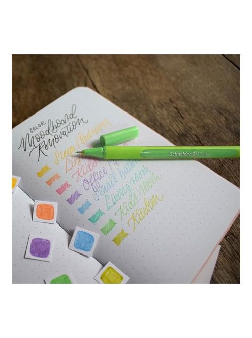 Rostirón, 0,8 mm, SCHNEIDER "Topwriter 157", zöld (TSC157Z)