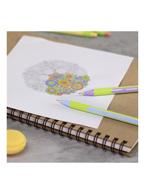 Rostirón, 0,8 mm, SCHNEIDER "Topwriter 157", zöld (TSC157Z)