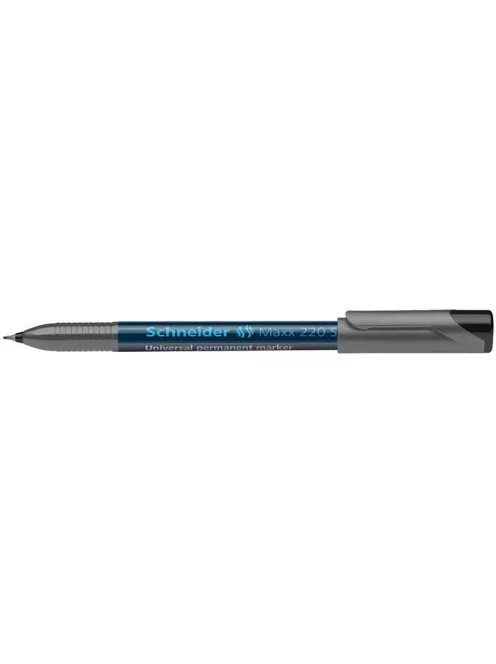 Alkoholos marker, OHP, 0,4 mm, SCHNEIDER "Maxx 220 S", fekete (TSC220FK)