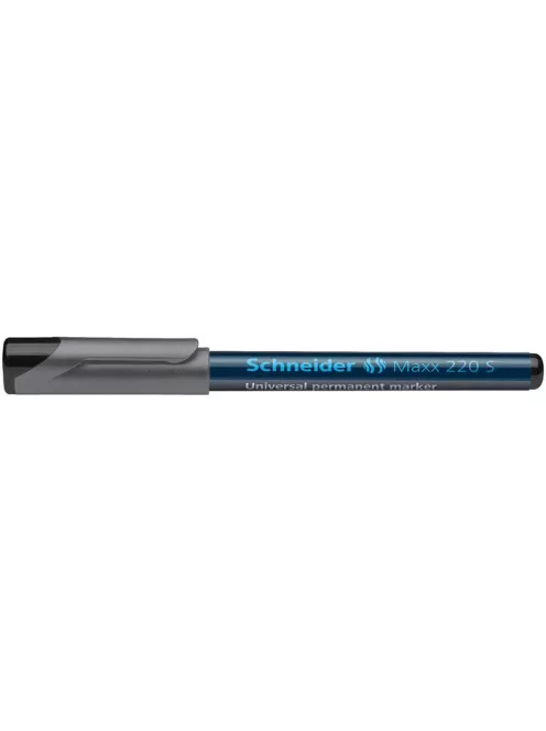 Alkoholos marker, OHP, 0,4 mm, SCHNEIDER "Maxx 220 S", fekete (TSC220FK)