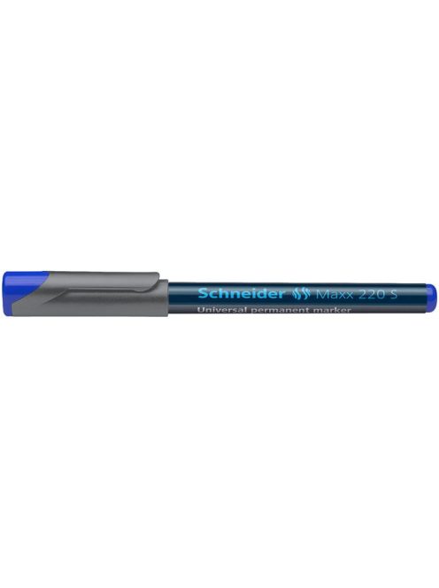 Alkoholos marker, OHP, 0,4 mm, SCHNEIDER "Maxx 220 S", kék (TSC220K)