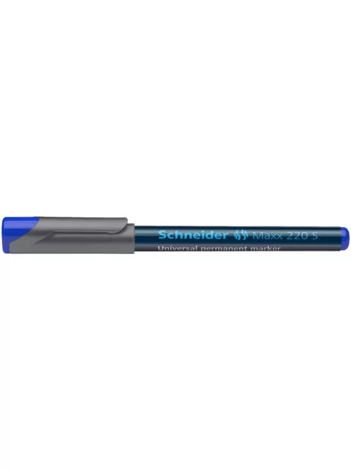 Alkoholos marker, OHP, 0,4 mm, SCHNEIDER "Maxx 220 S", kék (TSC220K)