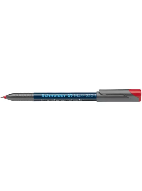 Alkoholos marker, OHP, 0,4 mm, SCHNEIDER "Maxx 220 S", piros (TSC220P)