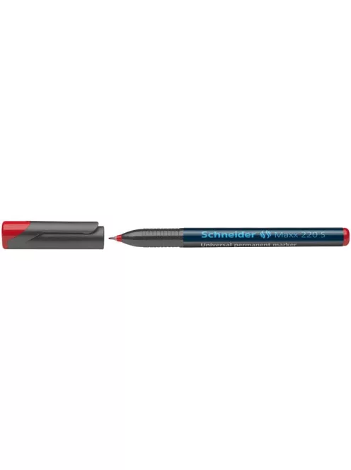 Alkoholos marker, OHP, 0,4 mm, SCHNEIDER "Maxx 220 S", piros (TSC220P)