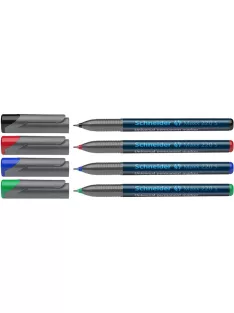   Alkoholos marker készlet, OHP, 0,4 mm, SCHNEIDER "Maxx 220 S", 4 különböző szín (TSC220V4)