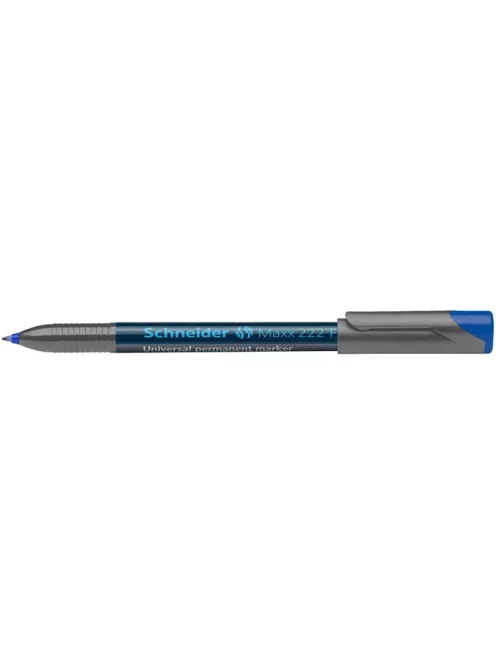 Alkoholos marker, OHP, 0,7 mm, SCHNEIDER "Maxx 222 F", kék (TSC222K)