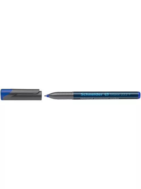 Alkoholos marker, OHP, 0,7 mm, SCHNEIDER "Maxx 222 F", kék (TSC222K)