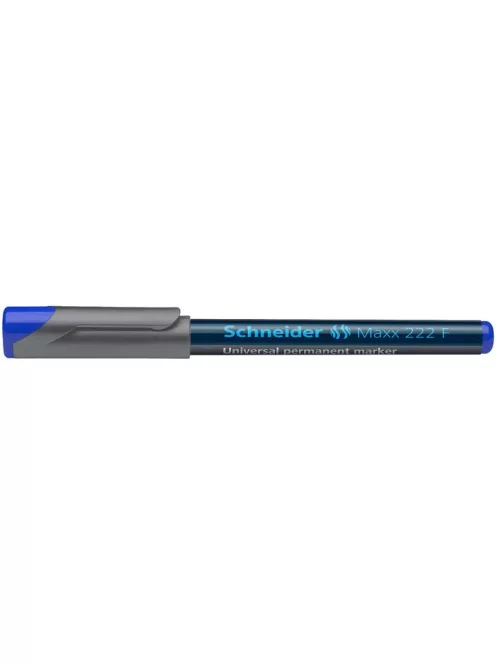 Alkoholos marker, OHP, 0,7 mm, SCHNEIDER "Maxx 222 F", kék (TSC222K)