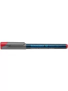 Alkoholos marker, OHP, 0,7 mm, SCHNEIDER "Maxx 222 F", piros (TSC222P)