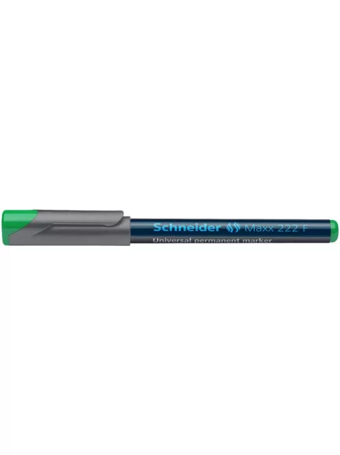 Alkoholos marker, OHP, 0,7 mm, SCHNEIDER "Maxx 222 F", zöld (TSC222Z)