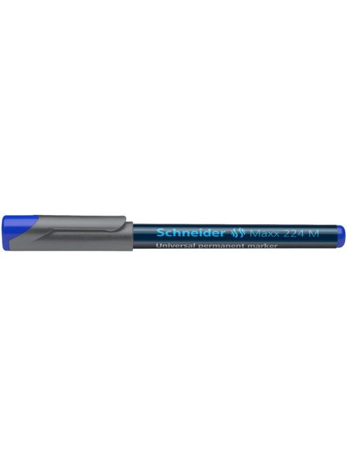 Alkoholos marker, OHP, 1 mm, SCHNEIDER "Maxx 224 M", kék (TSC224K)