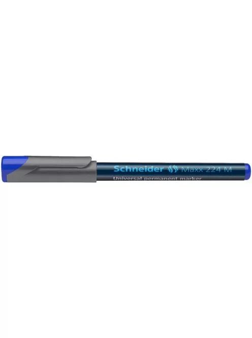 Alkoholos marker, OHP, 1 mm, SCHNEIDER "Maxx 224 M", kék (TSC224K)