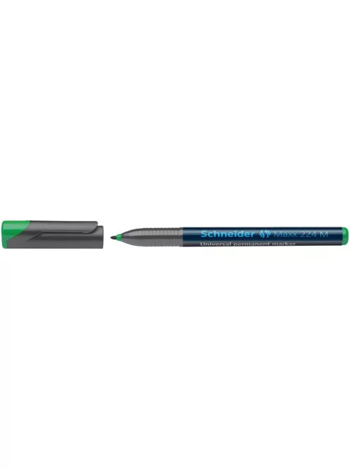 Alkoholos marker, OHP, 1 mm, SCHNEIDER "Maxx 224 M", zöld (TSC224Z)