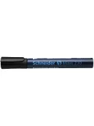 Alkoholos marker, 1-3 mm, fémházas, SCHNEIDER "Maxx 230", fekete (TSC230FK)