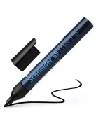 Alkoholos marker, 1-3 mm, fémházas, SCHNEIDER "Maxx 230", fekete (TSC230FK)