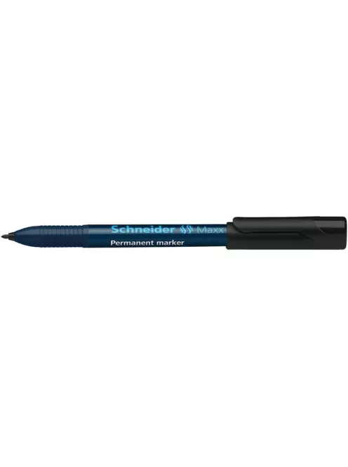 Alkoholos marker, 1-2 mm, kúpos, SCHNEIDER "Maxx 240", fekete (TSC240FK)