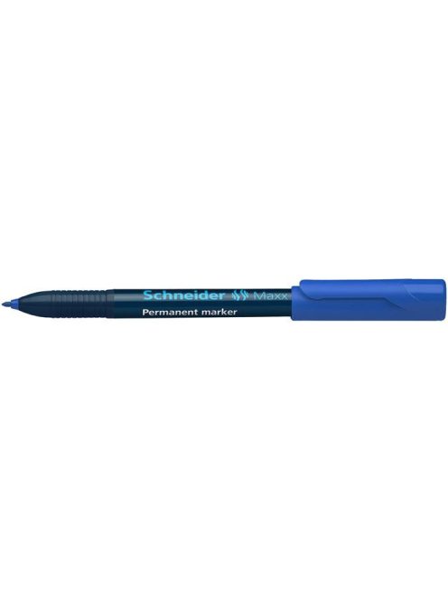 Alkoholos marker, 1-2 mm, kúpos, SCHNEIDER "Maxx 240", kék (TSC240K)