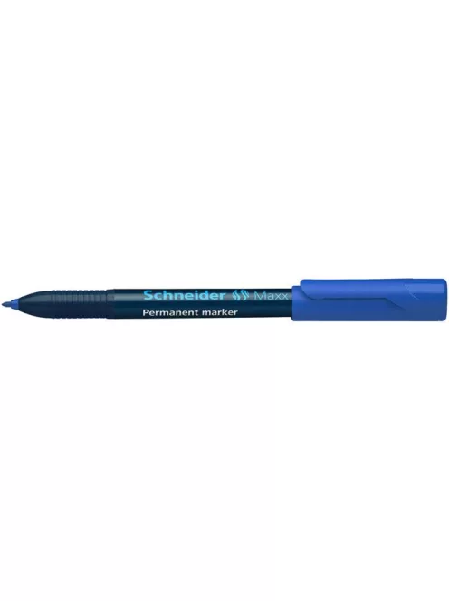 Alkoholos marker, 1-2 mm, kúpos, SCHNEIDER "Maxx 240", kék (TSC240K)