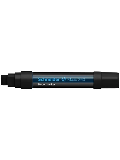 Krétamarker, 5-15 mm, SCHNEIDER "Maxx 260", fekete (TSC260FK)